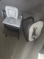 Kidsmill Up! Kinderstoel Zwart + veel accessoires, Ophalen, Gebruikt, Meegroeistoel