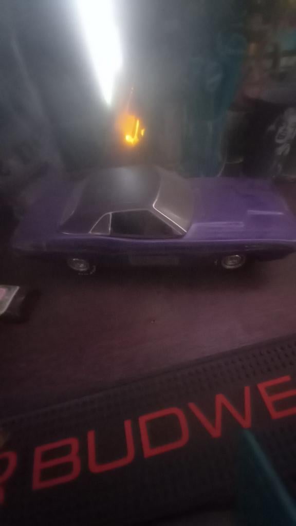 Dodge Challenger Jim Beam DRANKFLES, Overige merken, Auto, 1:32 tot 1:50, Ophalen of Verzenden