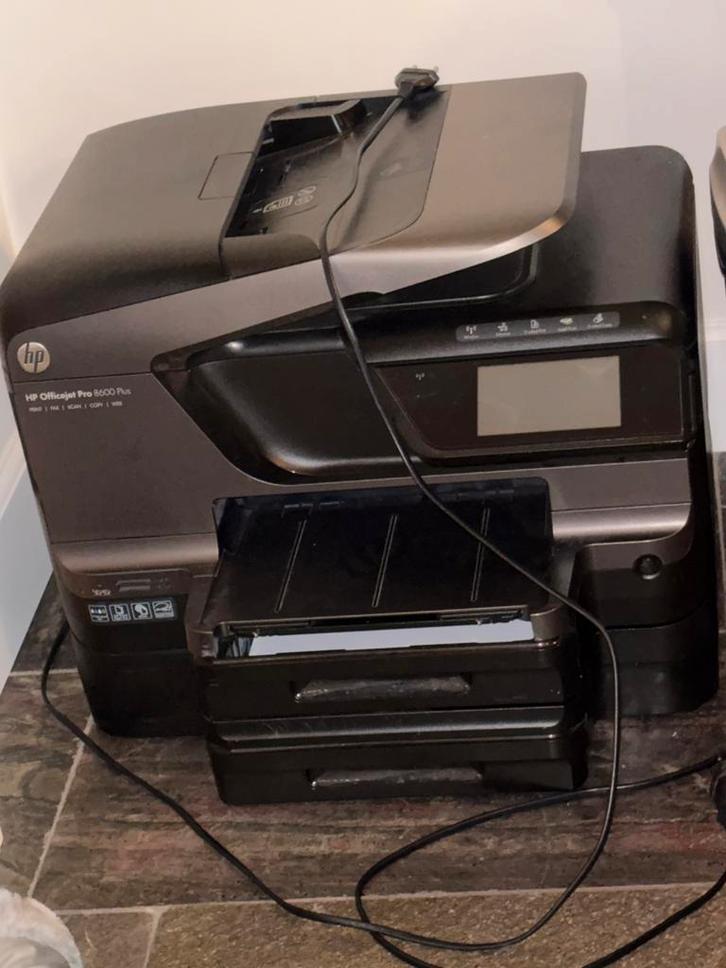 Defecte HP OfficeJet Pro 8600 Plus printer, Computers en Software, Printers, Niet werkend, All-in-one, Inkjetprinter, Faxen, Draadloos