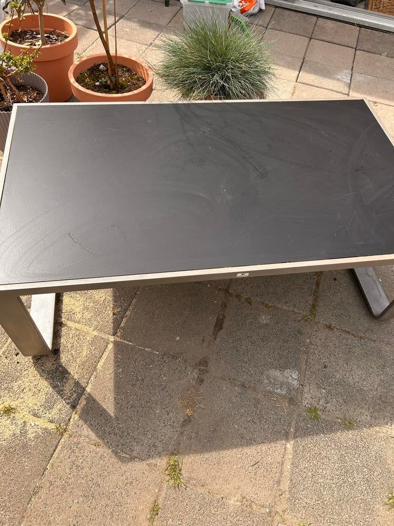 Gloster tuintafel, Ophalen of Verzenden, Gebruikt, Rechthoekig, Metaal