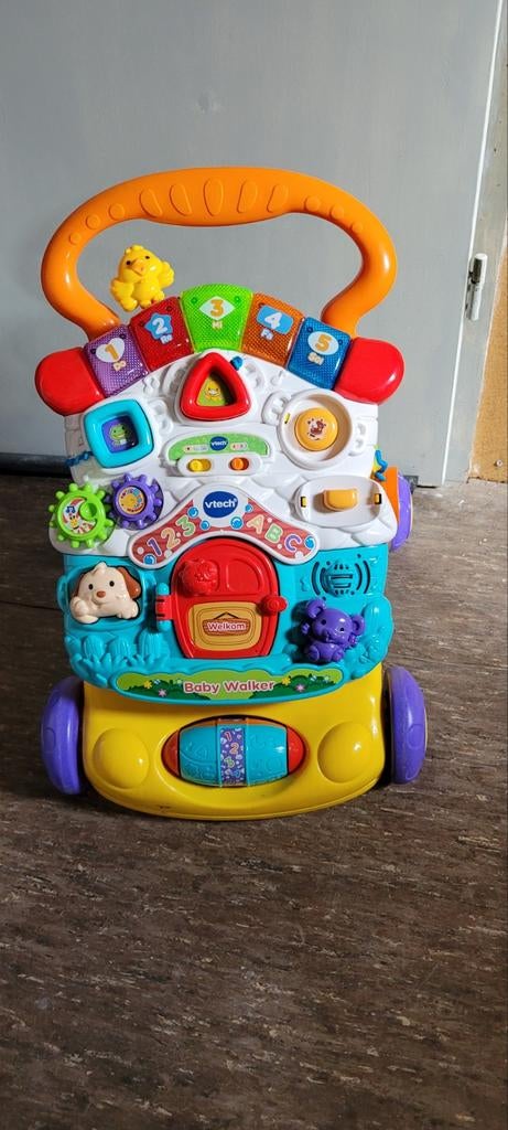 VTech Baby Walker Loopwagen met geluid en licht, Ophalen of Verzenden, Gebruikt, Overige typen, Met licht