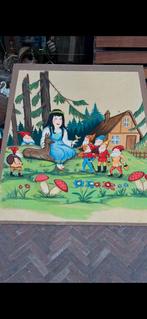 4 houten kermis panelen, Ophalen