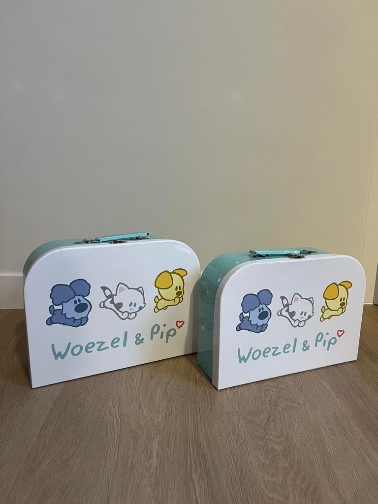 Woezel en Pip koffertjes, Ophalen of Verzenden, Zo goed als nieuw, Overige