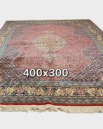 Groot Perzisch tapijt 400x300 wollen vloerkleed handgeknoopt, 1185VB, De Handelmaatschappij, 200 cm of meer, Ophalen of Verzenden