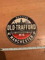 Metalen Wandbord Old Trafford Manchester 20x20 cm Nieuw, Ophalen of Verzenden, Nieuw