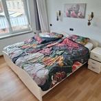 Elektrisch verstelbaar bed 2x 90x200 - Tweepersoons, Ophalen, 90 cm, Wit, Tweepersoons