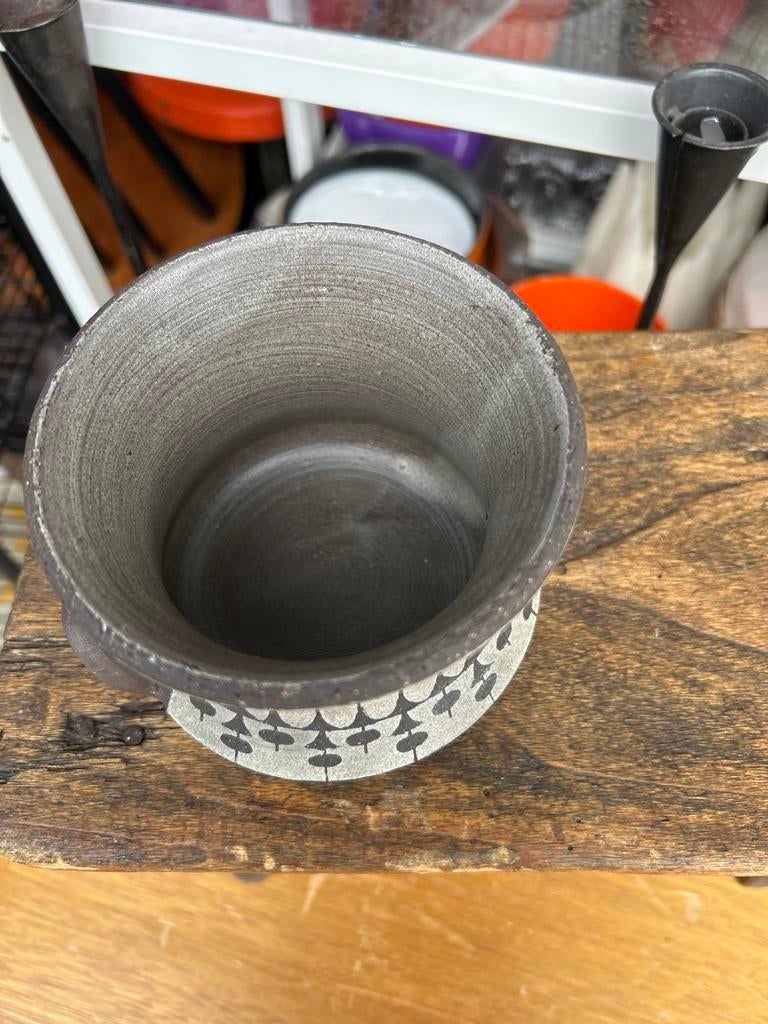Vintage Aardewerk Vaasje Ulla Winblad Alingsås Keramik, Antiek en Kunst, Ophalen of Verzenden