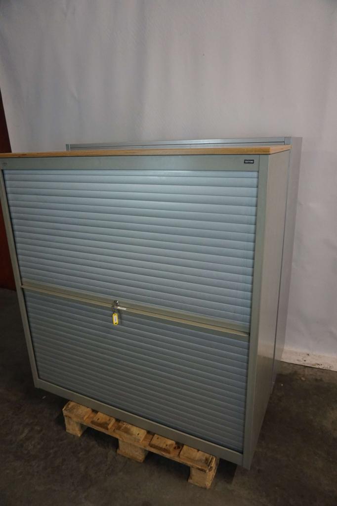 Archiefkast roldeurkast dossierkast gereedschapskast, Gebruikt, 100 tot 150 cm, 100 tot 150 cm, Niet ingevuld