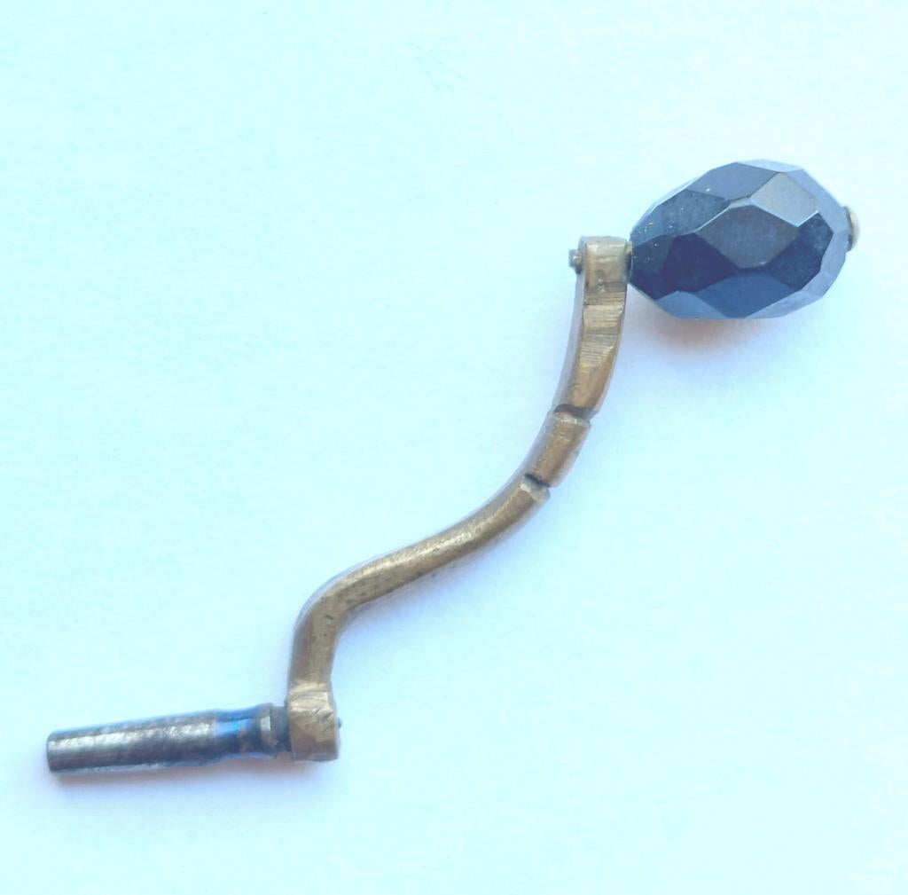 Antieke zakhorloge opwind sleutel horloge klok, Ophalen of Verzenden