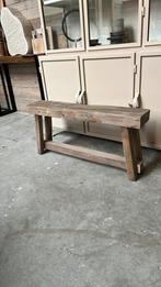 Oud houten bankje, Verzenden, Nieuw, Hout