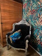Barok fauteuil Mag los of als set weg., Ophalen of Verzenden, Zo goed als nieuw, 75 tot 100 cm