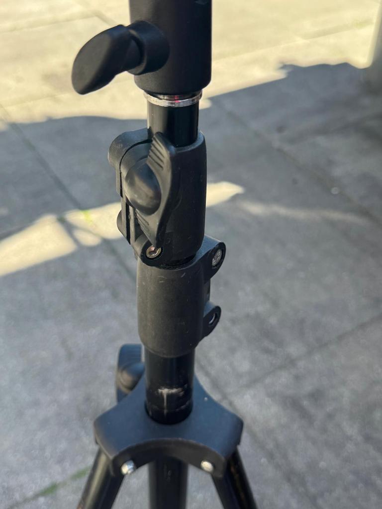 statief voor camera of verlichting, Audio, Tv en Foto, Fotografie | Statieven en Balhoofden, Gebruikt, 150 tot 175 cm, Met balhoofd