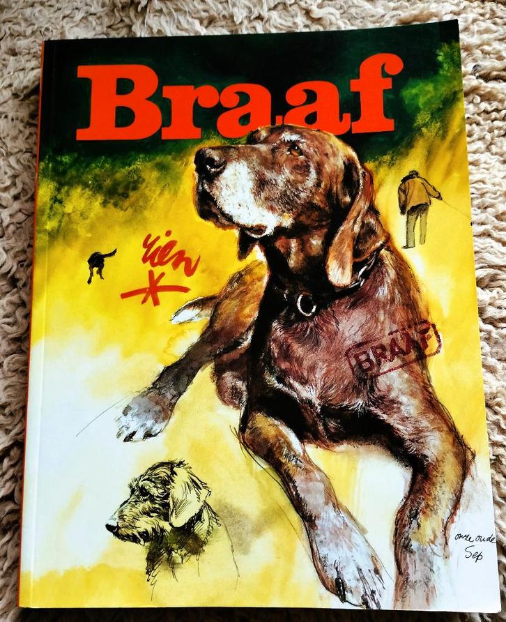 Rien Poortvliet BRAAF, Boeken, Dieren en Huisdieren, Zo goed als nieuw, Honden, Ophalen of Verzenden