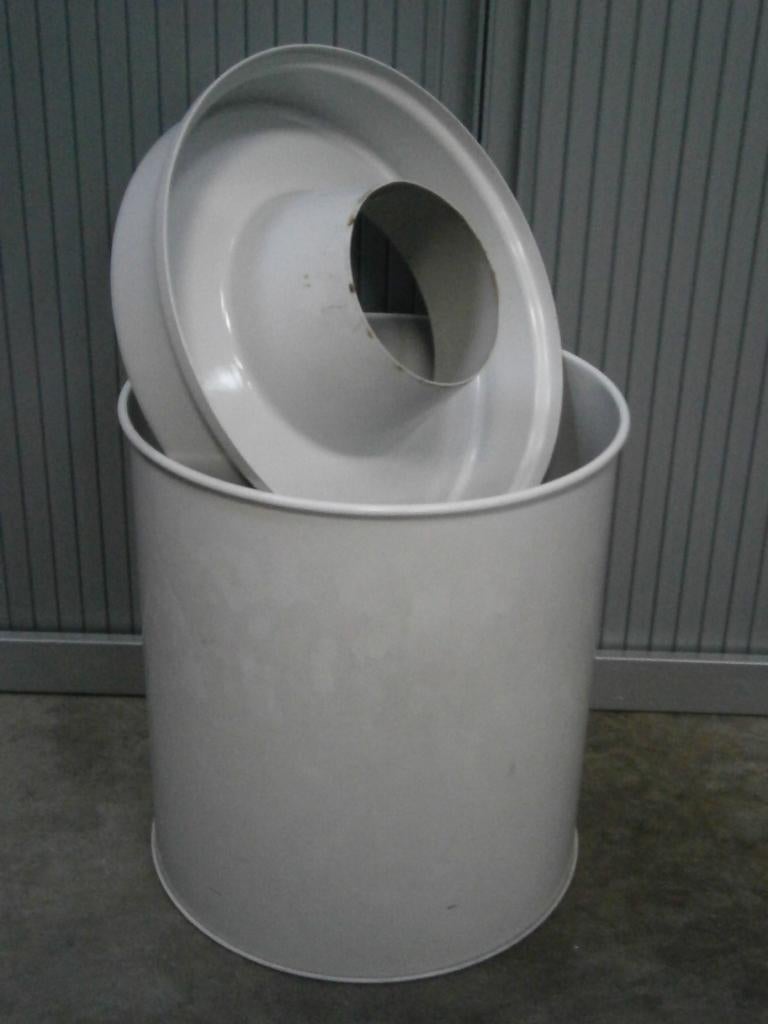 Vlamdovende papier /prullenbak  10 / 30 liter metaal