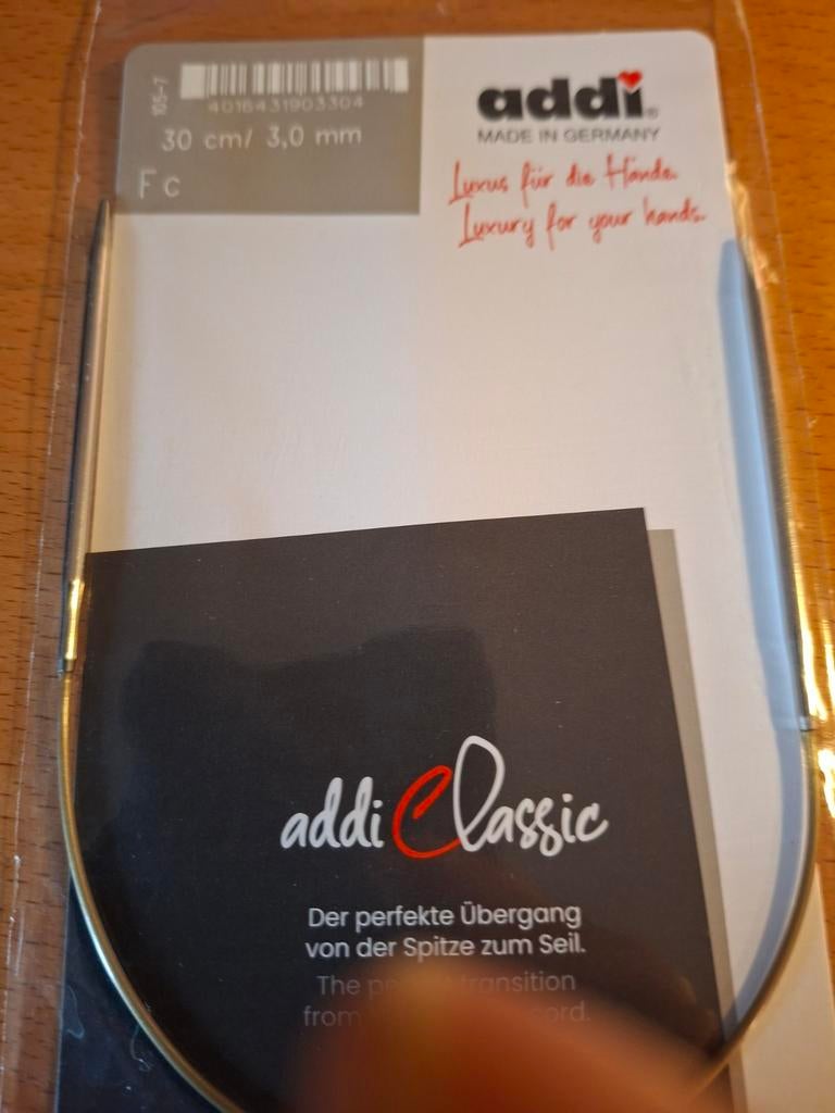 Addi rondbreinaald 30 cm 3 mm, Naald, Nieuw, Ophalen of Verzenden, Addi