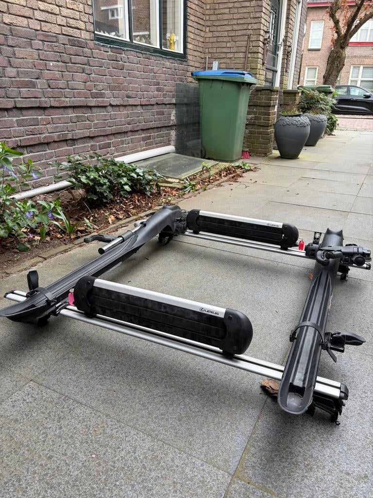 Dakdrager lexus fietsdrager en skidrager, Ophalen, Zo goed als nieuw