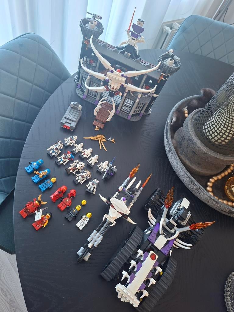 Lego Ninjago sets 2505, 2259, 22 - Niet compleet, Kinderen en Baby's, Speelgoed | Duplo en Lego, Gebruikt, Lego, Ophalen of Verzenden