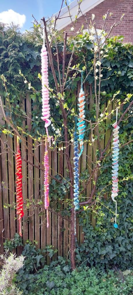 Windspinners tuindecoratie balkon veranda in vele kleuren, Tuin en Terras, Windwijzers en Windmolens, Ophalen of Verzenden, Nieuw