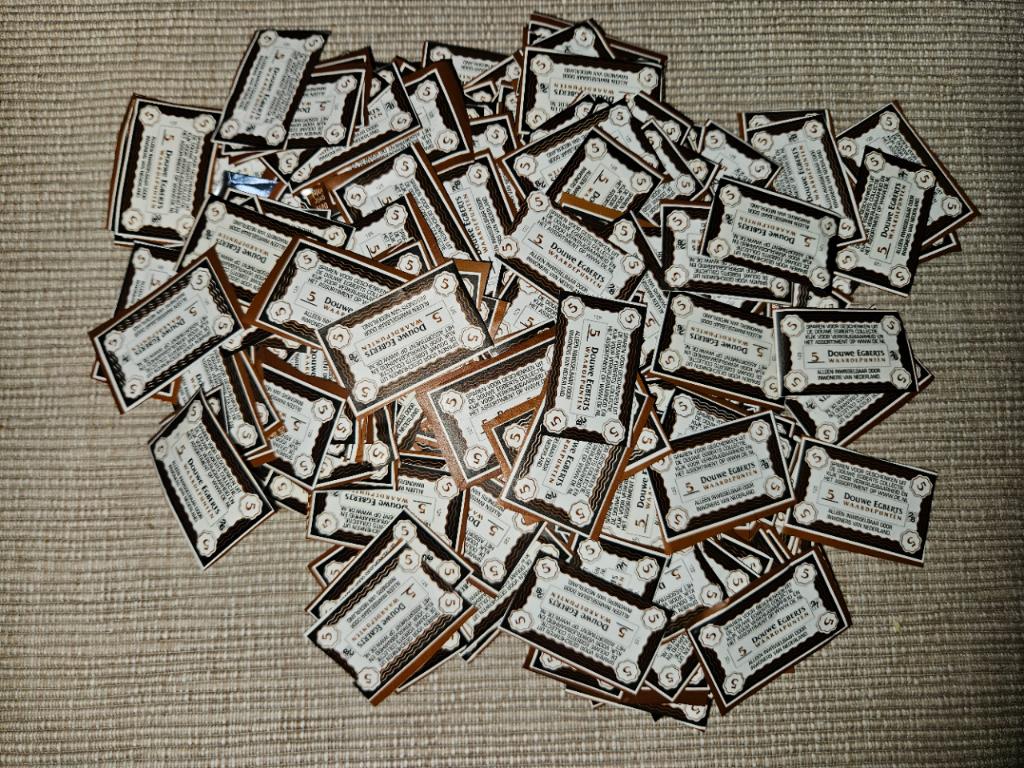 2751 DE waardepunten / spaarzegels, Ophalen of Verzenden, Winkel, Super of Benzinepomp, Zegels, Bonnen of Punten