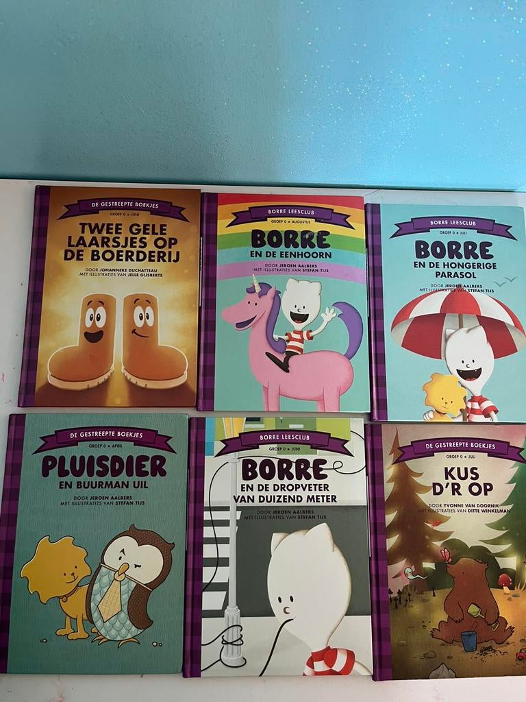 Borre boekjes groep 0, Ophalen of Verzenden, Zo goed als nieuw, Kwartet(ten)