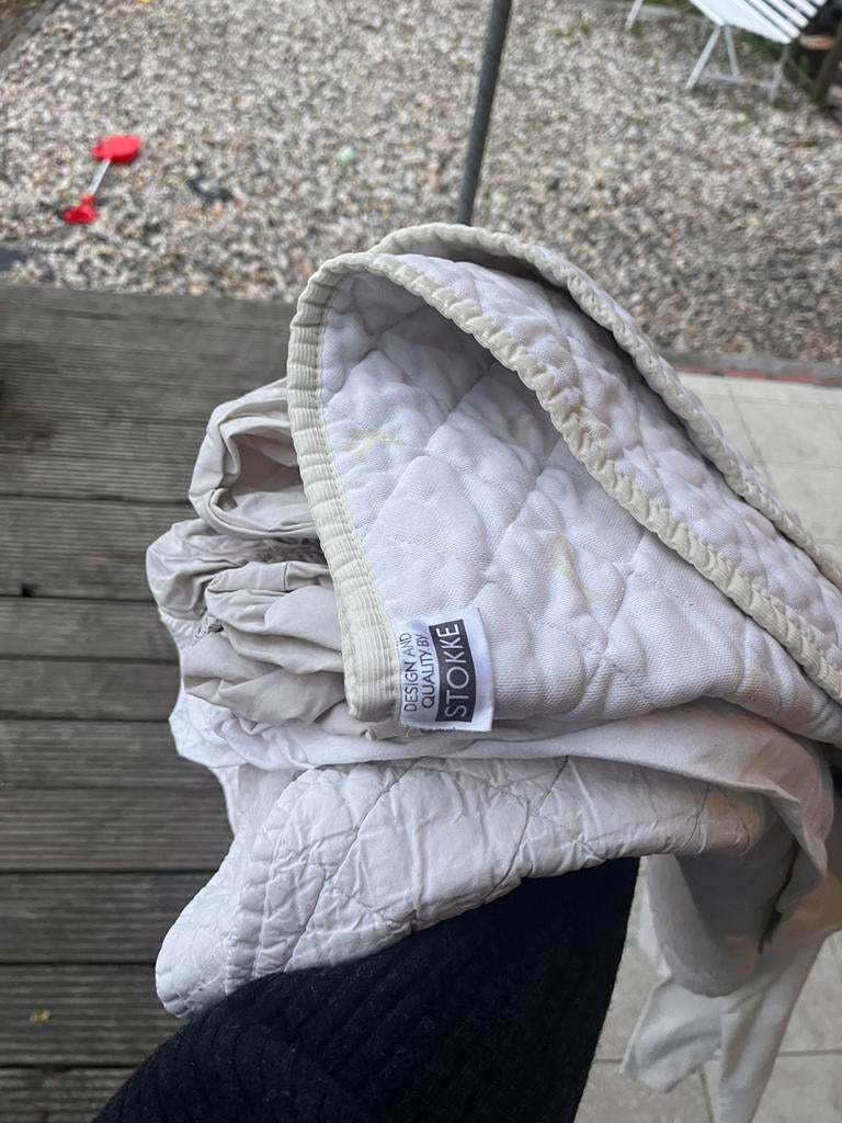 Stokke Sleepi beddengoed, Jongetje of Meisje, Wit, Dekbedovertrek, Ophalen of Verzenden