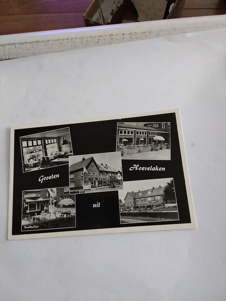 GROETEN UIT. HOEVELAKEN 5 afbeeldingen, Ophalen of Verzenden, 1960 tot 1980