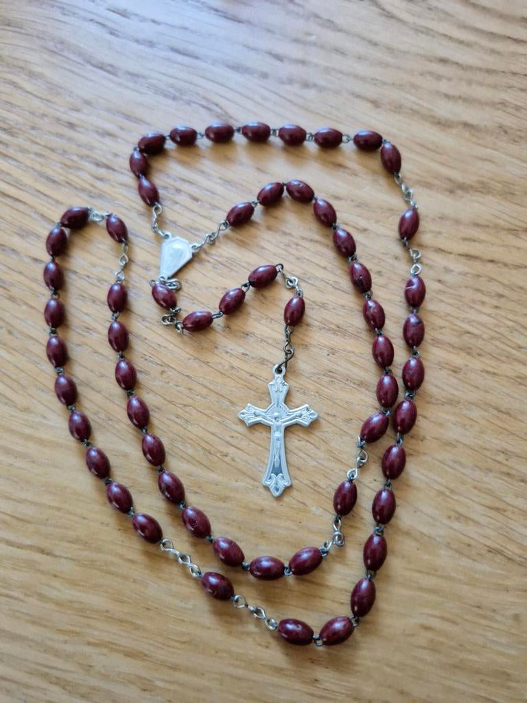 Rozenkrans met kruisje, Ophalen of Verzenden