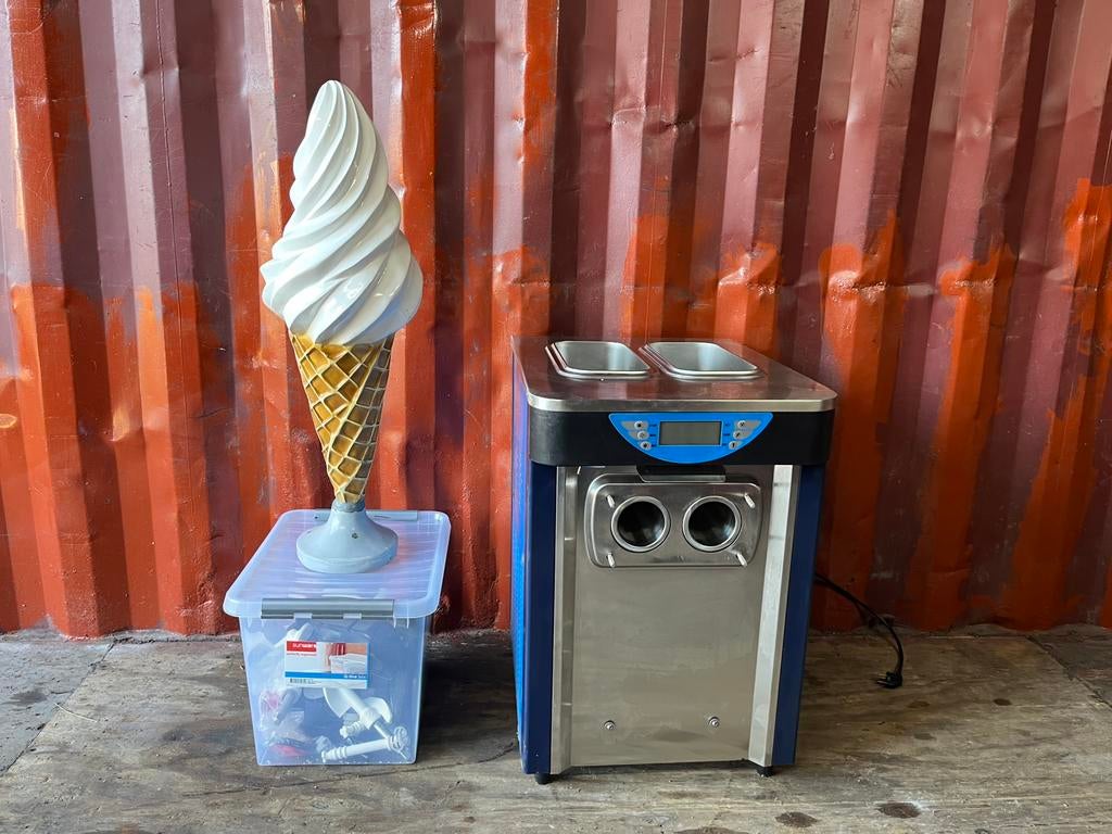 Professionele Softijsmachine - Perfect voor uw horecazaak, Witgoed en Apparatuur, IJsmachines, Ophalen, Zo goed als nieuw, Zelfvriezend