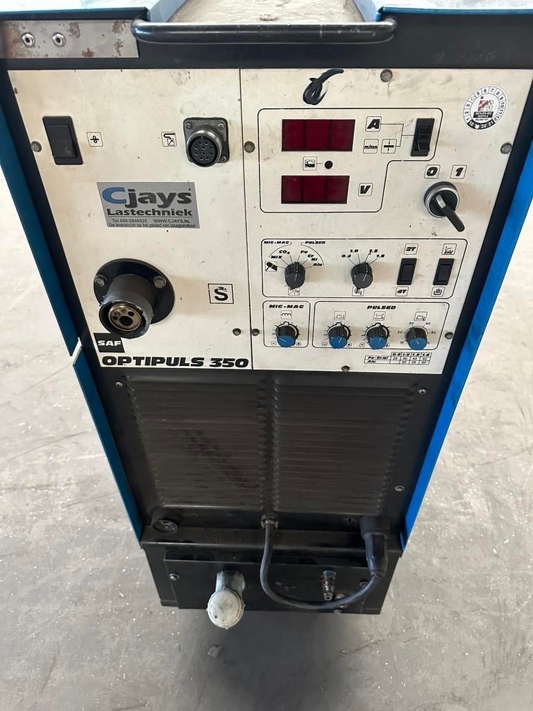 Optipuls 350 met storing waterkoeling, Ophalen, Gebruikt, 250 ampère of meer, Overige typen