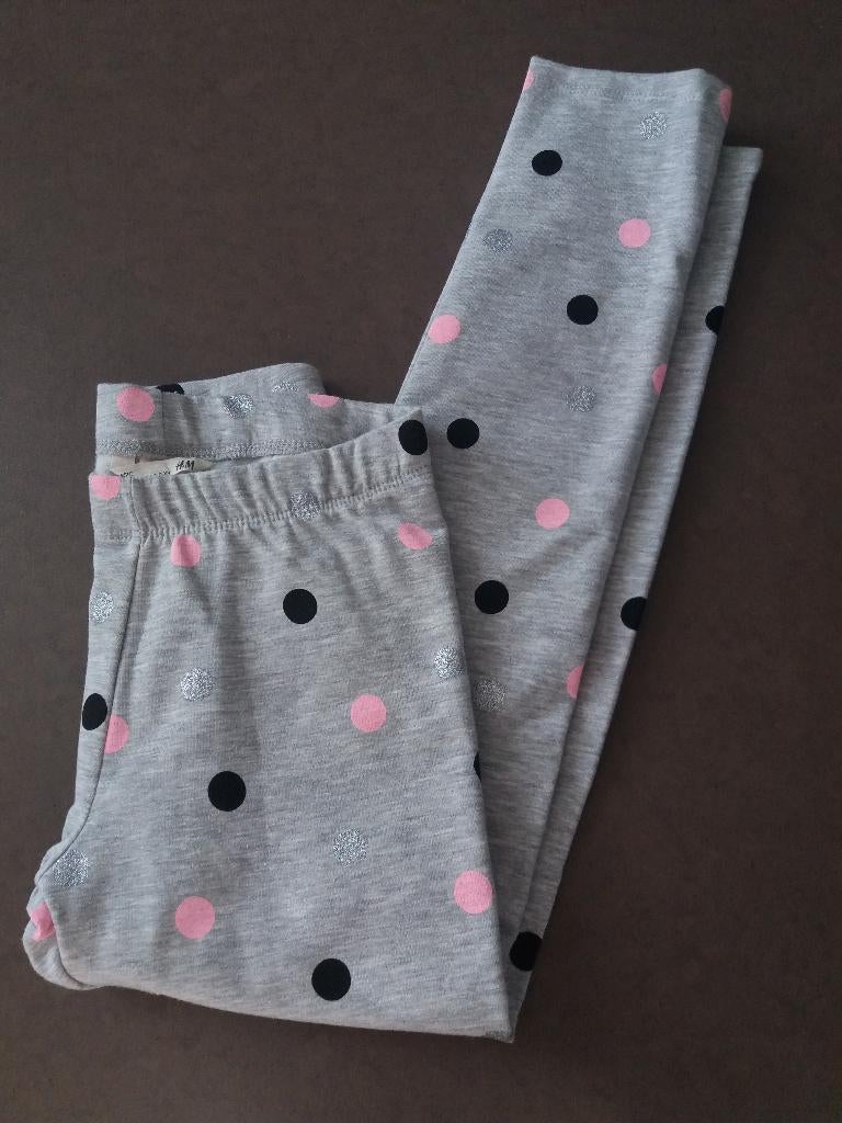 legging met vrolijke stippen H&M maat 128, Kinderen en Baby's, Kinderkleding | Maat 128, Broek, Meisje, H&M, Nieuw