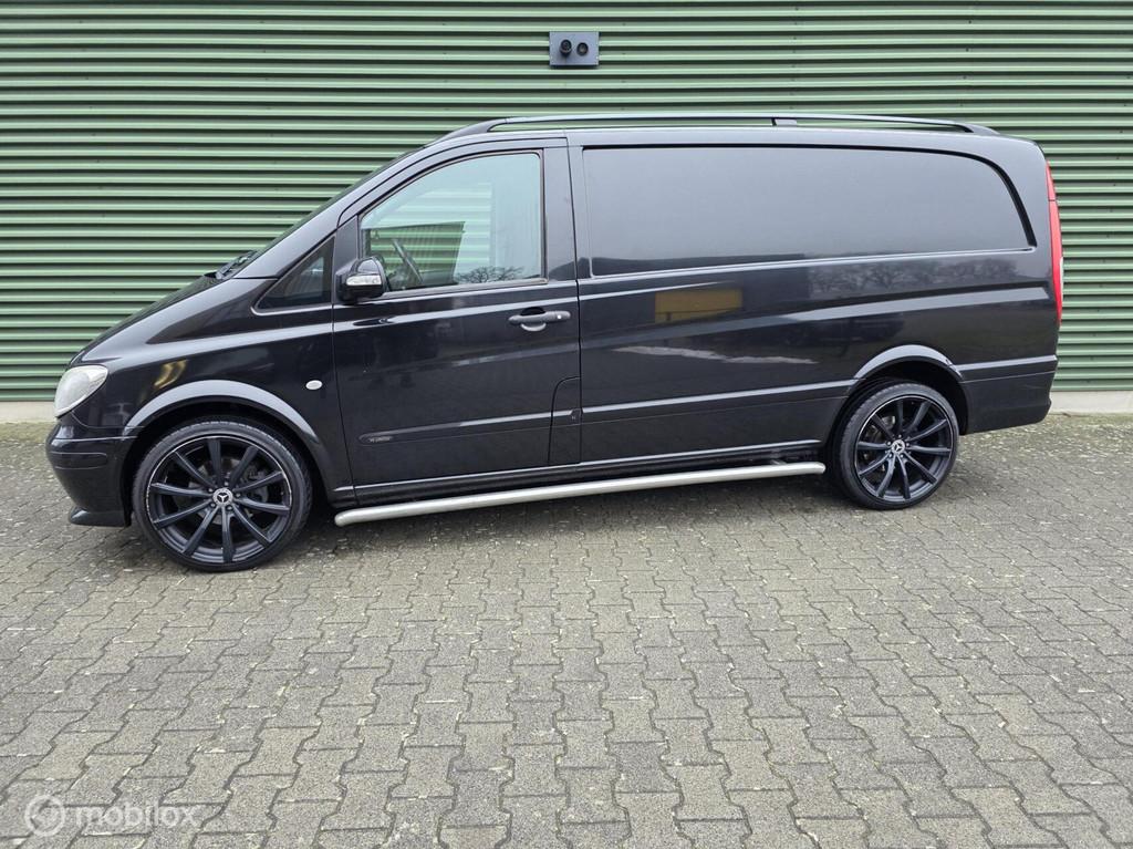 Mercedes Vito 120CDI V6 BRABUS LIMITED|Automaat|Airco|PDC|, Automaat, Gebruikt, Zwart, Parkeersensor