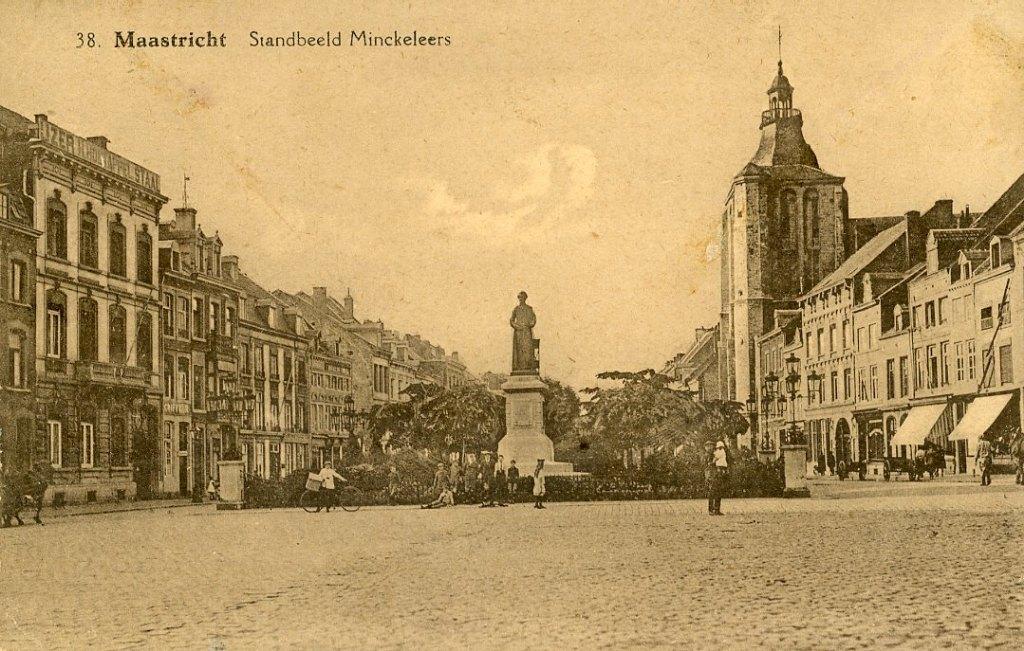 MAASTRICHT – Markt met standbeeld Minckelers 1910 (VC082), Verzenden, Voor 1920, Ongelopen, Limburg