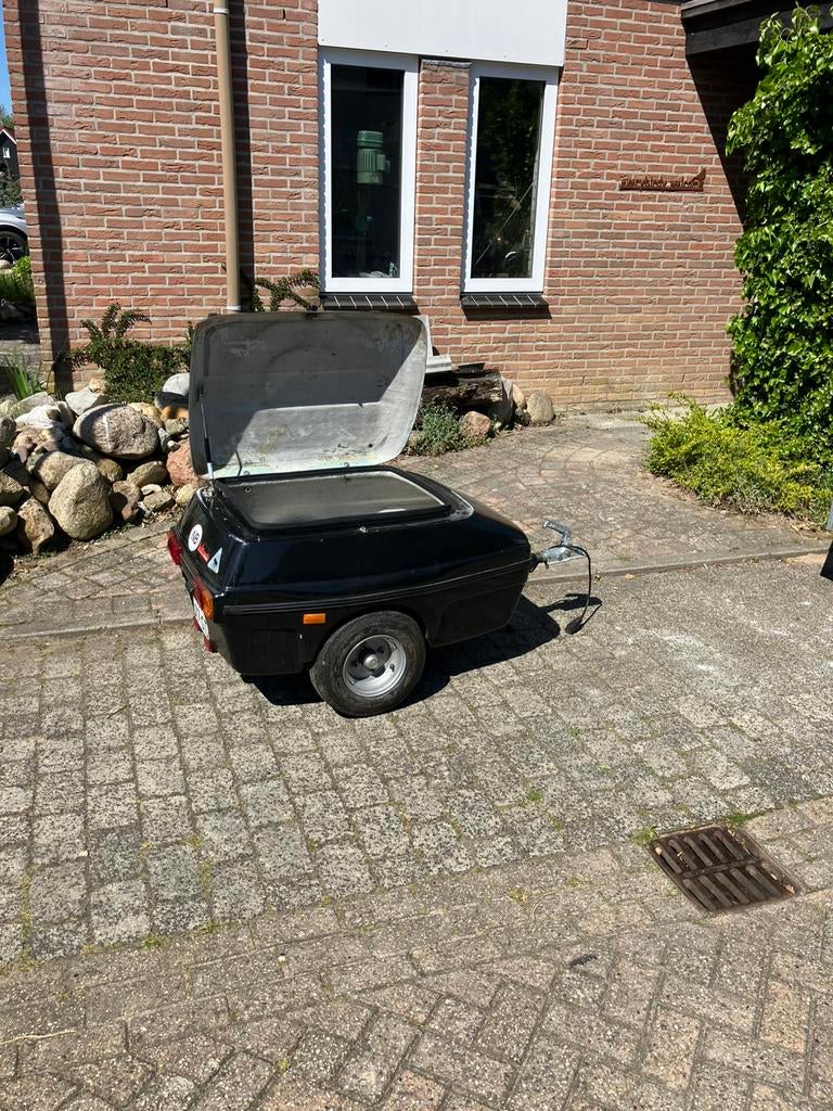 Leuke motor aanhanger, Motoren, Ophalen, Gebruikt