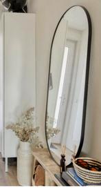 Spiegel LINDBYN IKEA zwart metal 60x120cm, Huis en Inrichting, Woonaccessoires | Spiegels, Ophalen, Minder dan 50 cm, Zo goed als nieuw