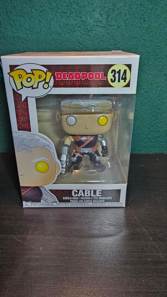 Funko pop nr 314 Cable, Verzamelen, Poppetjes en Figuurtjes, Ophalen of Verzenden