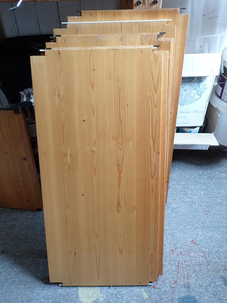 Lundia schappen en staanders, Ophalen, Gebruikt