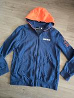 Mooie marineblauw hoodie Fortnite, maat 158-164 (JM4), Ophalen of Verzenden, Zo goed als nieuw, Jongen, Trui of Vest