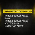hyrox Mechelen doubles mixed vrijdag, Tickets en Kaartjes, Evenementen en Festivals, Eén persoon