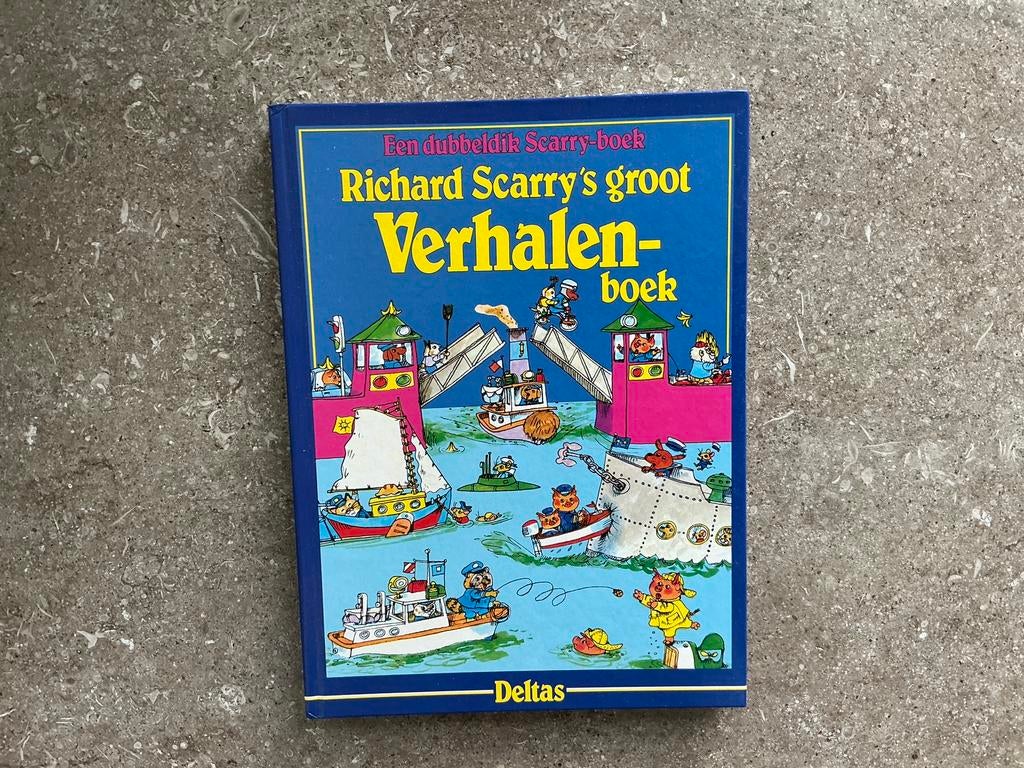 Richard Scarry’s groot Verhalenboek (KWF), Boeken, Ophalen of Verzenden, Zo goed als nieuw