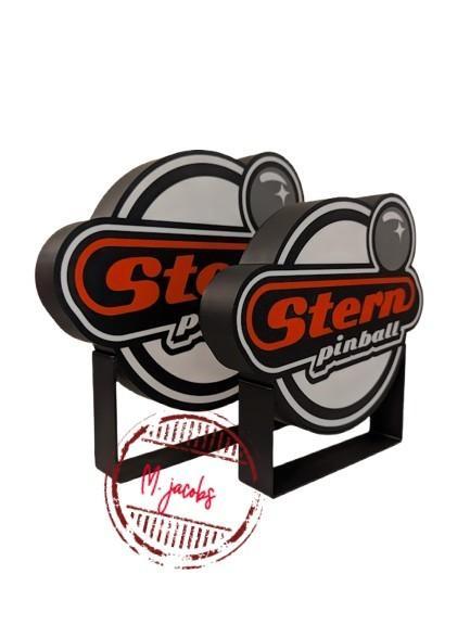 Nieuwe Stern Pinball Reclamebak LED - Mancave Perfect!, Verzamelen, Merken en Reclamevoorwerpen, Nieuw, Lichtbak of (neon) lamp