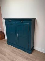 Vintage Brocante Dressoir Kastje in Farrow & Ball Kleur, Antiek en Kunst, Ophalen