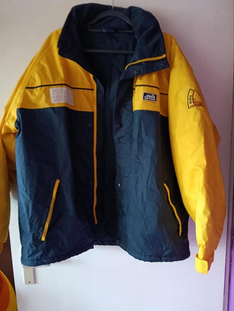 Esos Sportswear Zeiljack - Geel/Blauw, Watersport en Boten, Watersportkleding, Verzenden, Dame of Heer, Zeiljack, Esos Sportswear