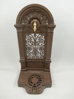 Staande Fontein Rustiek Bruin Gegoten Aluminium H83cm, Onbekend@voorbeeld.com, Fontein, Onbekend, Ophalen of Verzenden