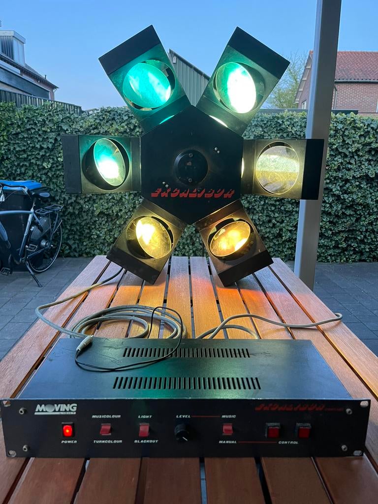 Vintage centerpiece SGM Excalibur, Muziek en Instrumenten, Ophalen, Gebruikt, Licht, Kleur