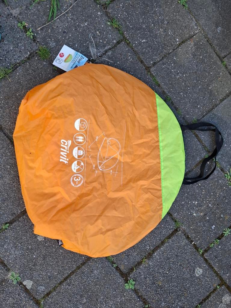 Crivit Vouwtentje - Snel op te zetten strandtent, Ophalen, Zo goed als nieuw, Tot en met 2