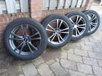 4 Winterbanden met velgen - Vredestein 235/55 R18, Ophalen, 18 inch, Gebruikt, Banden en Velgen