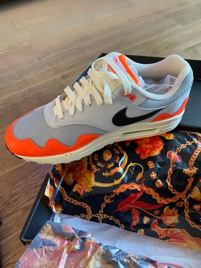 Nike Air Max 1 x Patta Waves, Kleding | Heren, Schoenen, Overige kleuren, Nieuw, Ophalen of Verzenden, Sneakers of Gympen