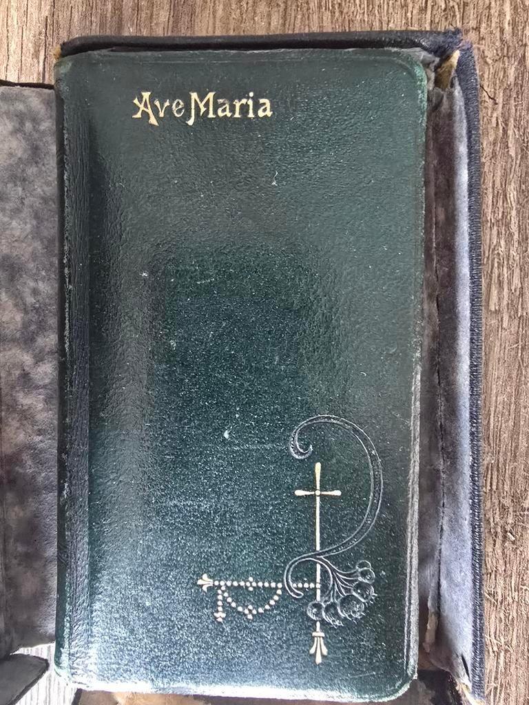 Antiek Gebedenboek "Ave Maria!" (ca. 1920) incl. Foedraal, Antiek en Kunst, Ophalen of Verzenden