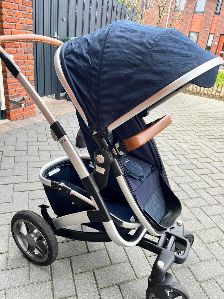 Complete Joolz Geo kinderwagen., Kinderen en Baby's, Kinderwagens en Combinaties, Ophalen, Zo goed als nieuw, Overige merken, Verstelbare duwstang