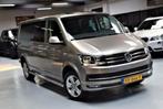 VW Transporter T6 2.0 TDI Highline Dubbele Cabine | Airco |, Voorwielaandrijving, Euro 5, Zwart, Leder